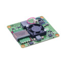 Плата интерфейсная Raspberry Pi Плата Power Over Ethernet (POE) Raspberry Pi PoE HAT+ for Raspberry Pi 3B+ и 4B, SC0468, для питания Raspberry Pi через Ethernet кабель. Вентилятор в комплекте. (RPI3-MODBP-POE)(RASP3328)(221-1857) (492820)