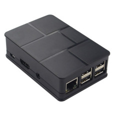 Корпус ACD RA186 Black ABS Plastic Case Brick style w/ Camera cable hole for Raspberry Pi 3 B (RASP1787) (494422)