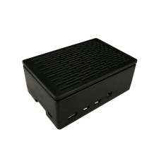 Корпус ACD RA509  Black ABS Case (Install 3010/3007 Fans or 3.5 Inch Touch Screen), совместим с креплением VESA Mount, for Raspberry PI 4B