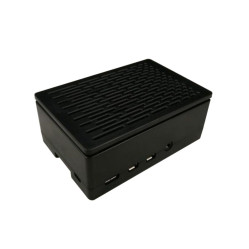 Корпус ACD RA509  Black ABS Case (Install 3010/3007 Fans or 3.5 Inch Touch Screen), совместим с креплением VESA Mount, for Raspberry PI 4B