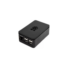 Корпус ACD RA179 Black ABS Plastic case with Logo for Raspberry Pi 3 B/B+, совместим с креплением VESA Mount (RASP1793)(ASM-1900036-22)(аналог 167-7046)