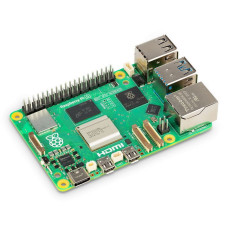 Одноплатный компьютер Raspberry Pi 5 8GB RAM Retail, (RA777) Broadcom BCM2712 Quad core Cortex-A76 64-bit CPU, VideoCore VII GPU, Dual 4Kp60 HDMI display output, 4Kp60 HEVC decoder, 802.11ac WiFi, Bluetooth,2x USB 3.0, 2xUSB 2.0, 2x micro-HDMI, Разъем пит