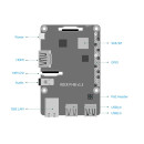Одноплатный компьютер RockPi  4 Model A 4GB RK3399/4GB 135 (OEM)