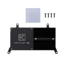 Радиатор Khadas New VIMs Heatsink Heatsink designed for VIMs, Aluminum, Black, VIMs Thermal Pad, KAHS-V-001