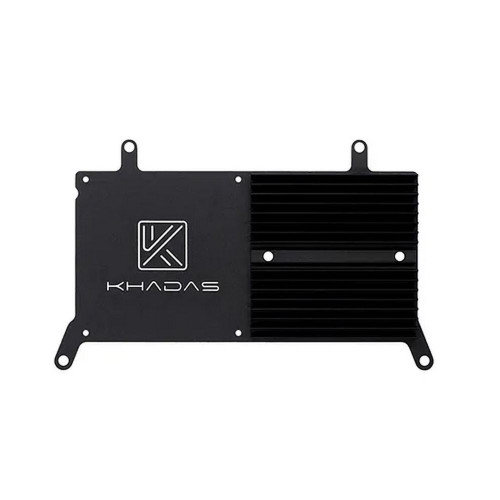 Радиатор Khadas New VIMs Heatsink Heatsink designed for VIMs, Aluminum, Black, VIMs Thermal Pad, KAHS-V-001