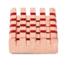 Радиатор медный ACD RA026  Fine Copper Heat Sink (14*12*5.5mm)  for Raspberry Pi3 B, Pi3 B+, Pi4