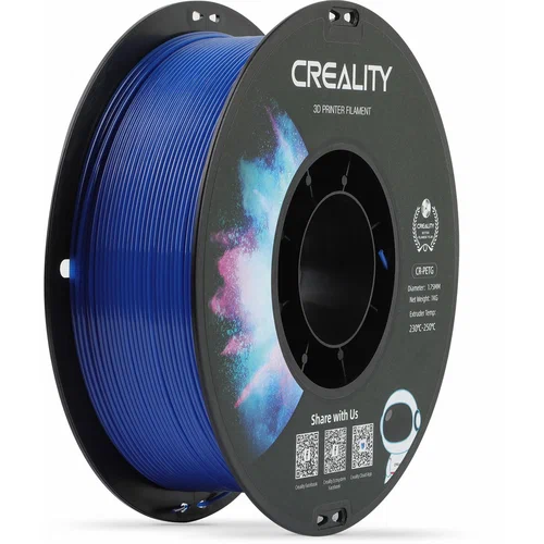 Пластик для 3D принтеров Creality CR-PETG 1.75 мм, 1 кг, голубой